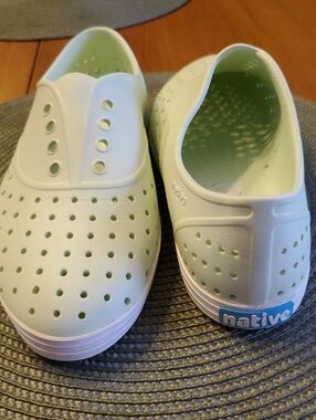 Native Jericho Slip-On Sneakers in Light Mint